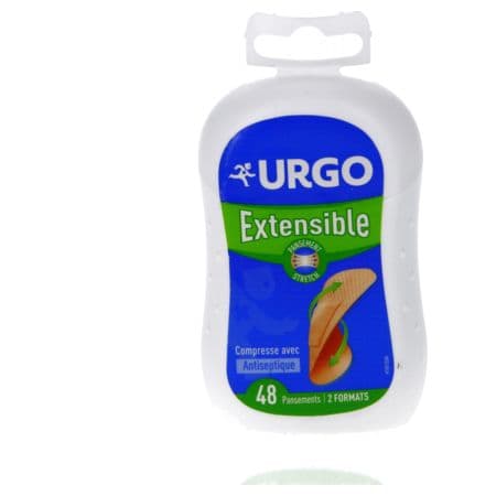 URGO ANTISEPT EXTENSIBLE 48PANS