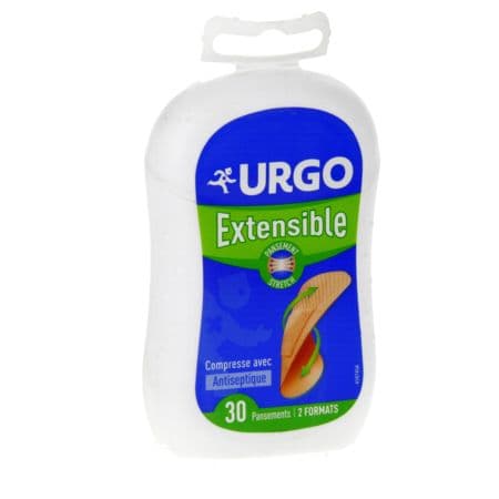URGO ANTISEPT EXTENSIBLE 30PANS