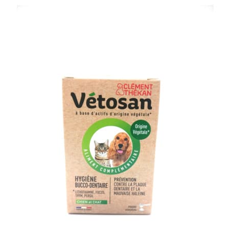 VETOSAN HYGIENE BUCCO-DENT PDR 60G — Pharmacie Du Chatelet - Orleans