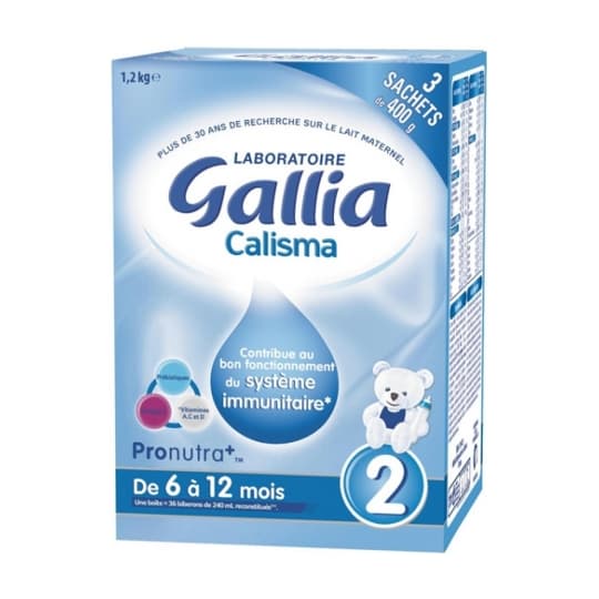 GALLIA CALISMA 2 LAIT PDR 1200G — Pharmacie Européenne 24/24 de la place de clichy