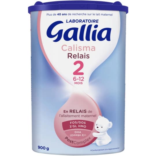 GALLIA CALISMA RELAIS 2E AGE 800G — Pharmacie Européenne 24/24 de la place de clichy