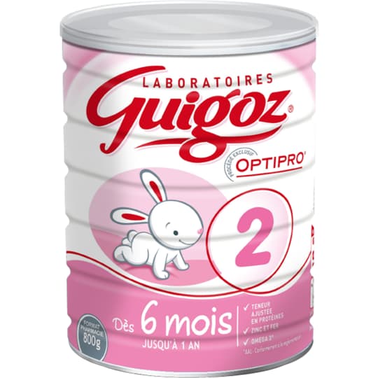 GUIGOZ LAIT OPTIPRO 2AGE PDR 780G — Pharmacie Port Royal