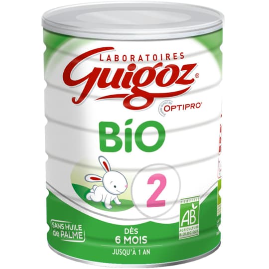 GUIGOZ LAIT BIO 2 PDR 800G — Pharmacie Belgrand Tenon