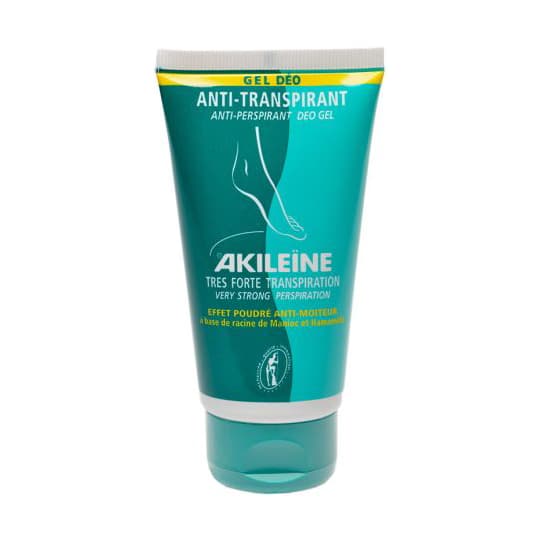 Akileine gel deo anti-transpirant pieds - 75ml — Pharmacie Belgrand Tenon