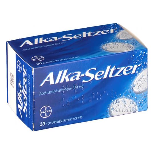 ALKA-SELTZER 324MG CPR EFFERV 20 — Pharmacie des Couronneries
