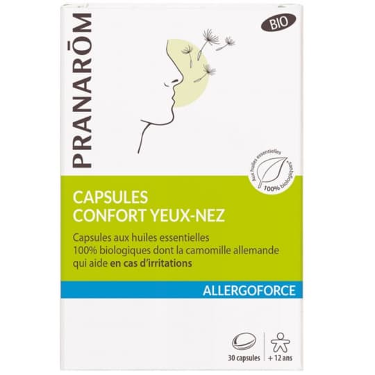 Allergoforce Confort Yeux Nez Bio Caps 30 — Pharmacie De Mailloles