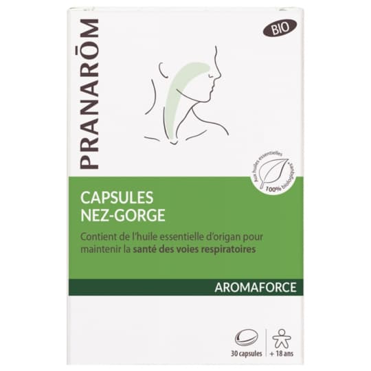 Aromaforce Nez Gorge Caps 30 — Pharmacie De Mailloles