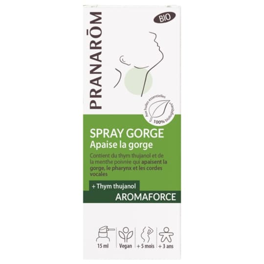 Aromaforce Bio Spray Gorge Apaisant 15ml — Pharmacie De Mailloles