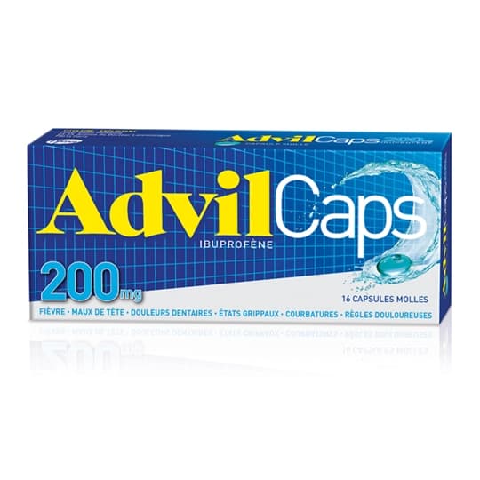 ADVILCAPS 200MG CAPS 16 — Aprium Pharmacie des Colonnes - M'Sika