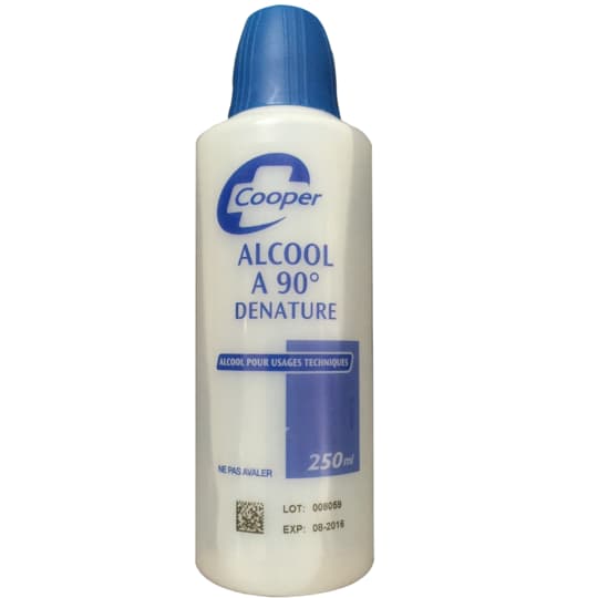 ALCOOL 90C DENATURE COOP 250ML — Grande Pharmacie Bastille Faubourg - Apothical - Nexum