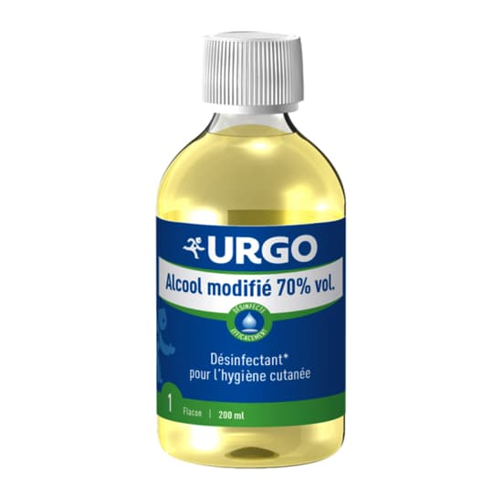 ALCOOL 70C MODIFIE URGO 200ML — Pharmacie Opéra Garnier