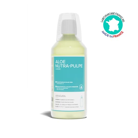 ARAGAN ALOE NUTRA PULPE 500ML — Pharmacie du Terminus