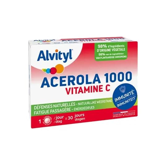 ALVITYL ACEROLA 1000 A CROQ CPR 30 — Pharmacie de Verdun by Nexum