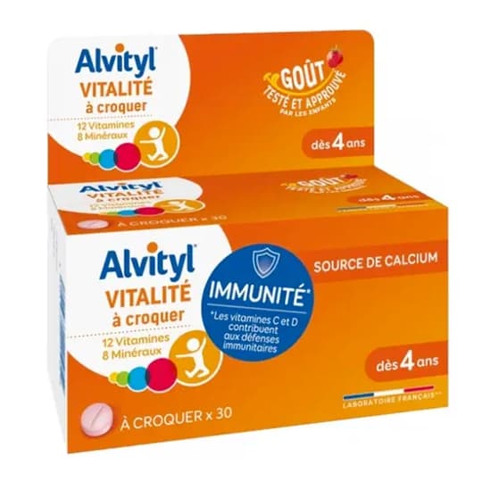 ALVITYL VITALITE CPR A CROQUER 30 — Pharmacie Lafayette des Clairions