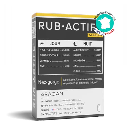 SYNACTIFS RUBACTIFS GELUL 12 — Pharmacie des Chalâtres