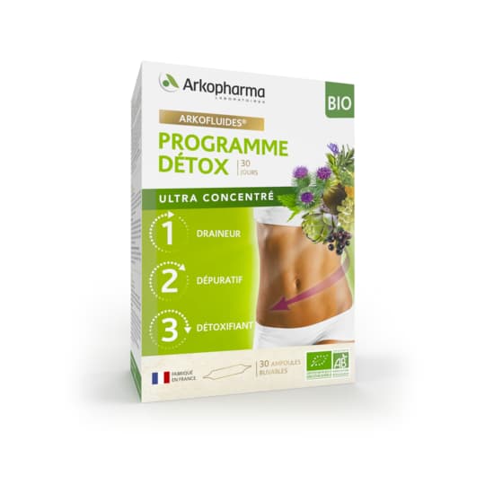 ARKOFL PROGRAMME DETOX BIO AMP 30 — Pharmacie Monge