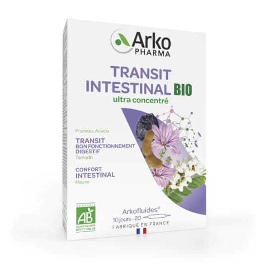 ARKOFL TRANSIT BIO AMP 20 X10ML — Pharmacie des Cascades