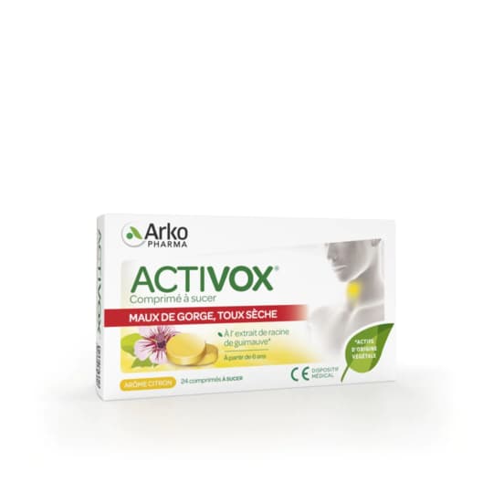 ACTIVOX CITRON CPR SUCER 24 — Pharmacie Européenne 24/24 de la place de clichy