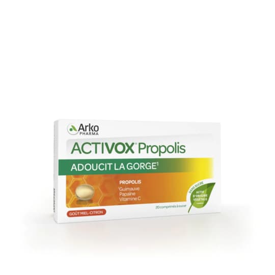 ACTIVOX PROPOLIS CPR SUCER 20 — Pharmacie Belgrand Tenon