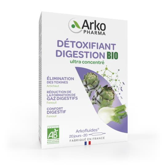 ARKOFL ARTICHAUT/FENOUIL BIO AMP20 — Pharmacie Espace Bocaud