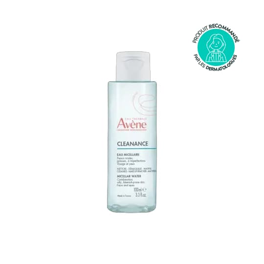 AVENE CLEANANCE EAU MICELL 100ML — Pharmacie Pharmagreen Boucicaut