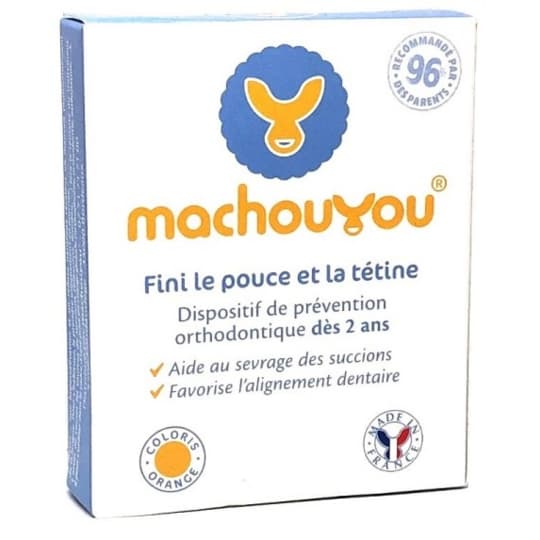 Machouyou Dispositif Bucco-dentaire Coloris Orange — Pharmacie Pharmagreen Boucicaut