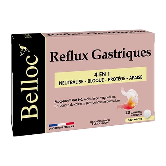 BELLOC REFLUX GASTRIQ CPR A CROQ20 — Pharmacie Belgrand Tenon