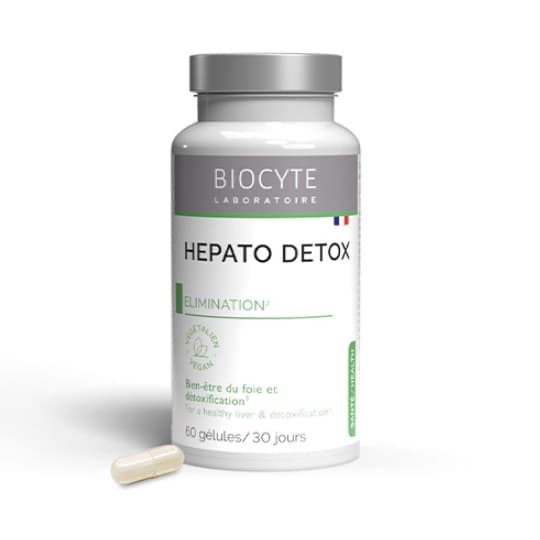BIOCYTE HEPATO DETOX GELUL 60 — Pharmacie Riviera