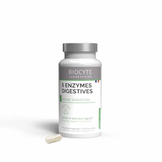 BIOCYTE 5 ENZYME DIGESTIV GELUL 60 — Pharmacie Du Chatelet - Orleans
