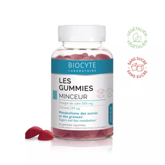 BIOCYTE LES GUMMIES MINCEUR 60 — Pharmacie Riviera