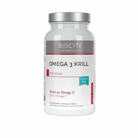 BIOCYTE OMEGA3 KRILL 500MG CAPS 90 — Grande Pharmacie Bastille Faubourg - Apothical - Nexum