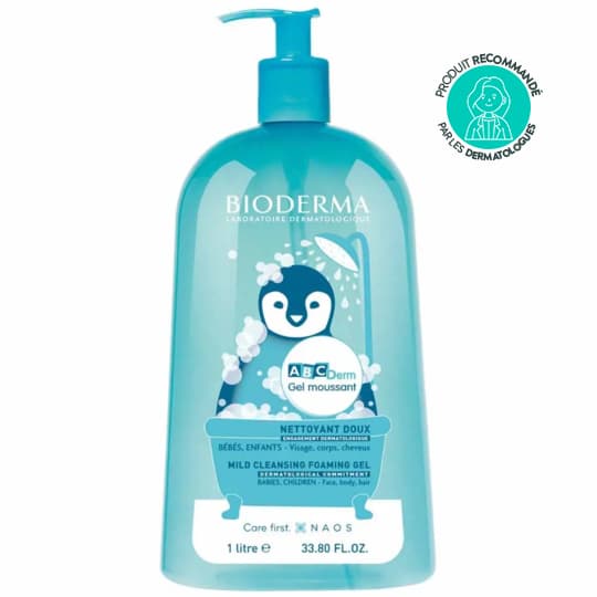 ABCDERM GEL MOUSSANT 1L — La Grande Pharmacie Moderne