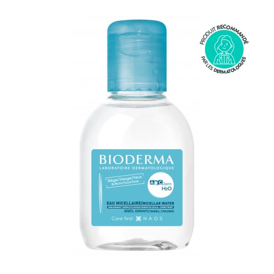 ABCDERM H2O SOL MICEL 100ML — Pharmacie des Cascades