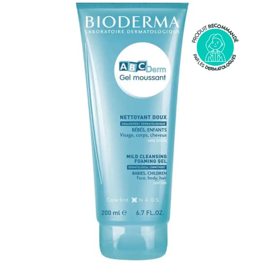ABCDERM GEL MOUSSANT TUB 200ML — Pharmacie Monge