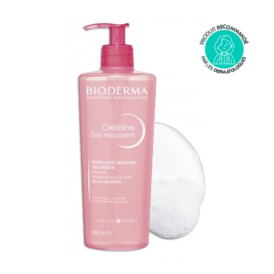 CREALINE Gel moussant. Flacon pompe 200ml — Pharmacie Belgrand Tenon