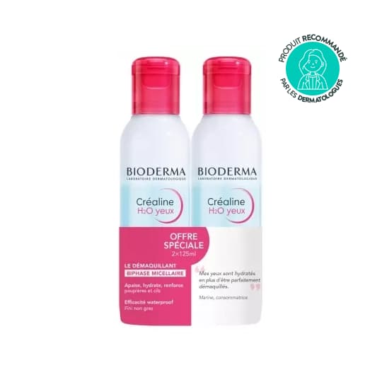 CREALINE H2O YEUX 2X125ML — Pharmacie Du Chatelet - Orleans