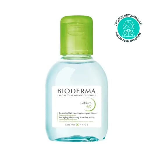 SEBIUM H2O SOL MICEL P GRAS 100ML — Pharmacie Belgrand Tenon