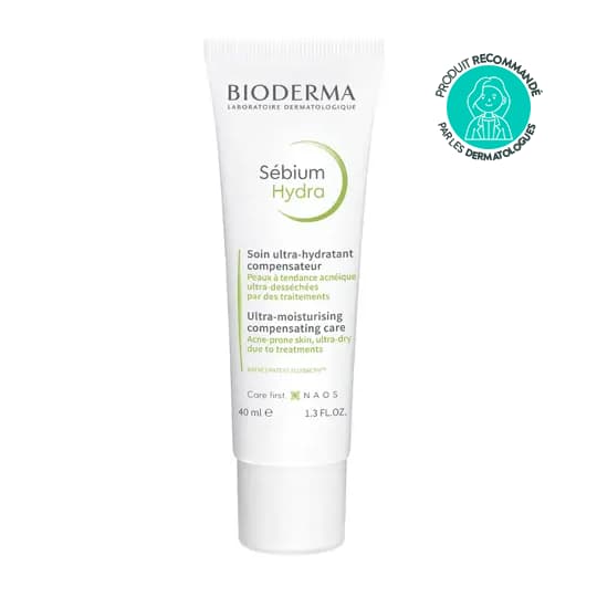 SEBIUM HYDRA CR TUB 40ML — Pharmacie Européenne 24/24 de la place de clichy