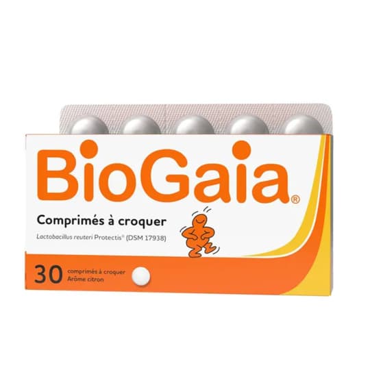 BIOGAIA CITRON CPR A CROQUER 30 — Pharmacie Fellous