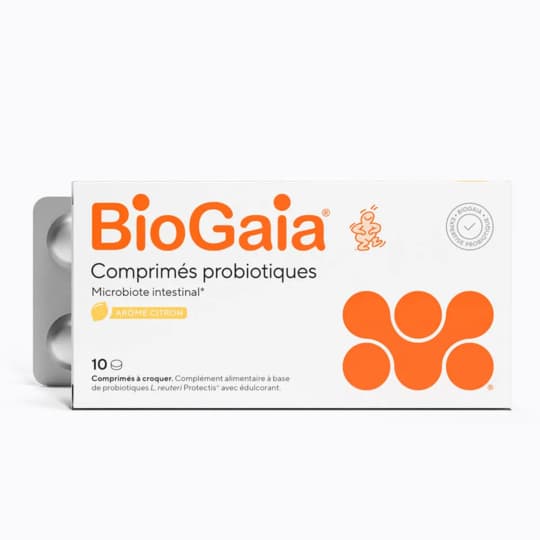 BIOGAIA PROBIO CITRON CPR 10 — Pharmacie du Bien Etre