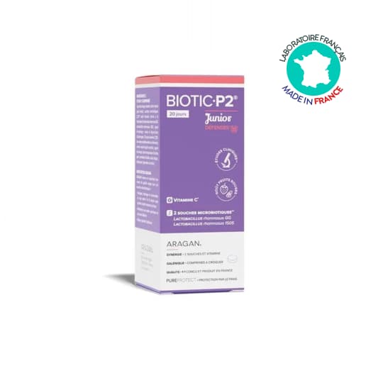 ARAGAN BIOTIC P2 DEF JUNIOR CPR 20 — Pharmacie des Cascades