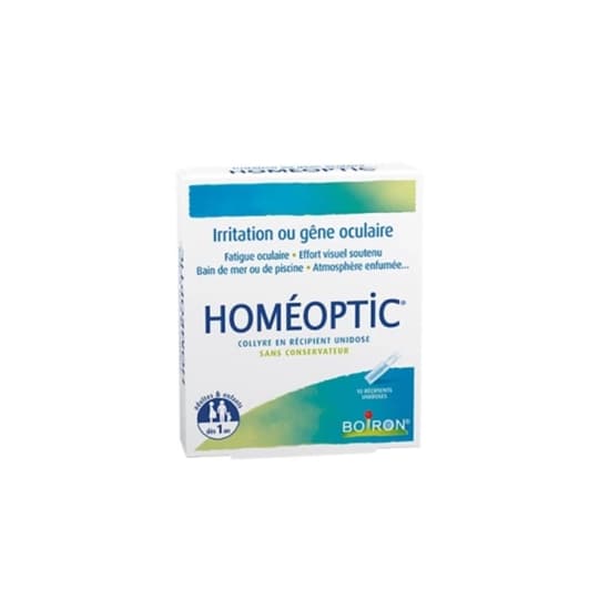 HOMEOPTIC COL UNIDOSE 0,4ML 10 — Pharmacie Aoun la glacière by Nexum
