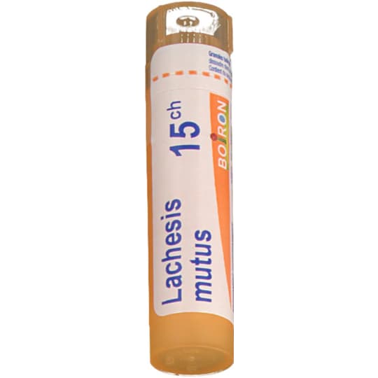 Boiron Lachesis (mutus) 15ch Granules 4g — Grande Pharmacie du Centre - Ambarès