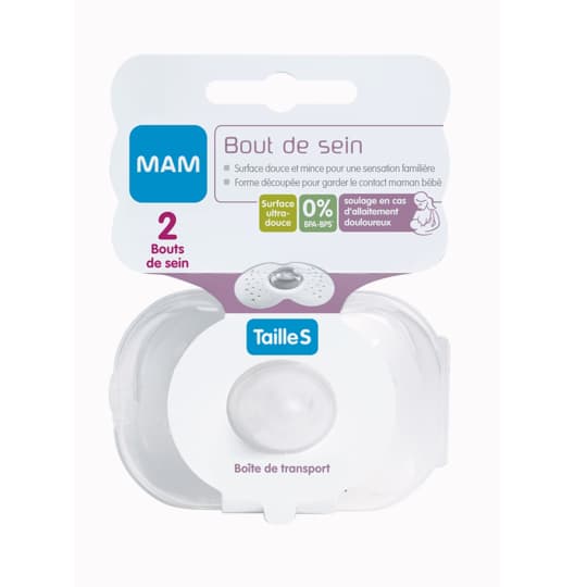 BOUT SEIN SILIC MAM TS X2+BTE STER — Pharmacie Fellous