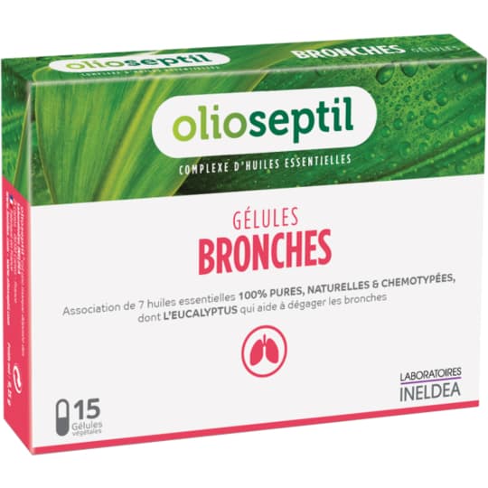 OLIOSEPTIL BRONCHE GELUL 15 — Pharmacie Manin