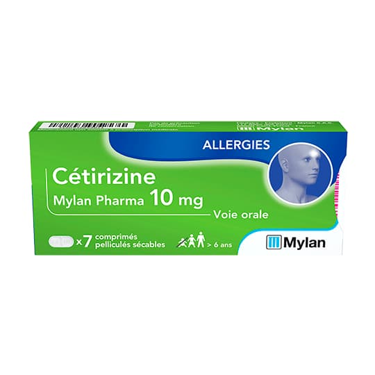 CETIRIZINE 10MG VTS CONS CPR SEC7 — Pharmacie Fellous