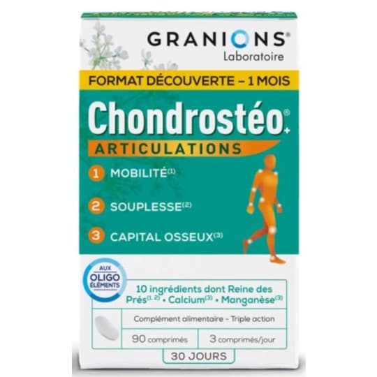 CHONDROSTEO 1 MOIS CPR 90 — Pharmacie Riviera