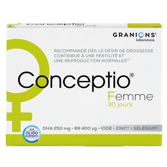 CONCEPTIO FEMME GELUL30+CAPS30 — Pharmacie Du Chatelet - Orleans