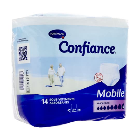 CONFIANCE MOBIL SLIP ABSOR 8G S 14 — Pharmacie de Saint-Ouen - Saint-Ouen-de-Thouberville