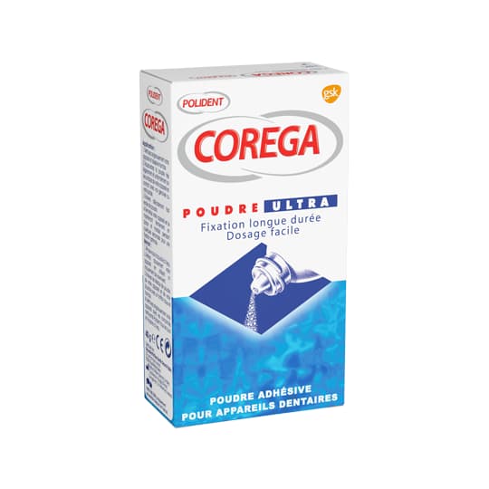Corega ultra poudre pr appareil dentaire, 40 g — Pharmacie Du Chatelet - Orleans